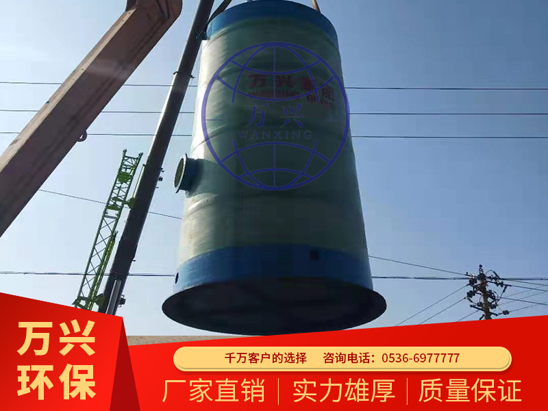 浙江宁波的泵站正在吊装